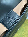 GG EMBOSSED BAG BLACK |  FREE SHIPPING