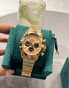 Golden Wrist Watch