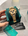 Golden Wrist Watch