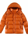 Orange Puffer Jacket