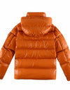 Orange Puffer Jacket