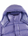 L-Purple Puffer Jacket