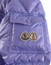 L-Purple Puffer Jacket