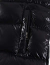 Shinny Black Puffer Jacket