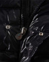 Shinny Black Puffer Jacket