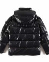 Shinny Black Puffer Jacket